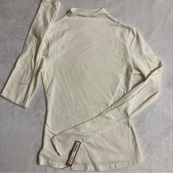 SKIMS Cotton Jersey Turtleneck XS - Picture 2 of 3